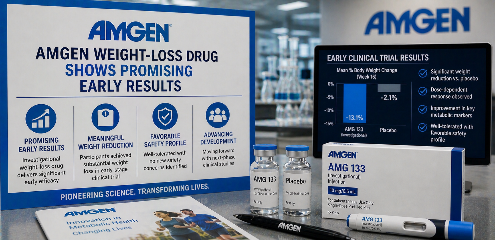 Amgen weight-loss drug shows promising early results