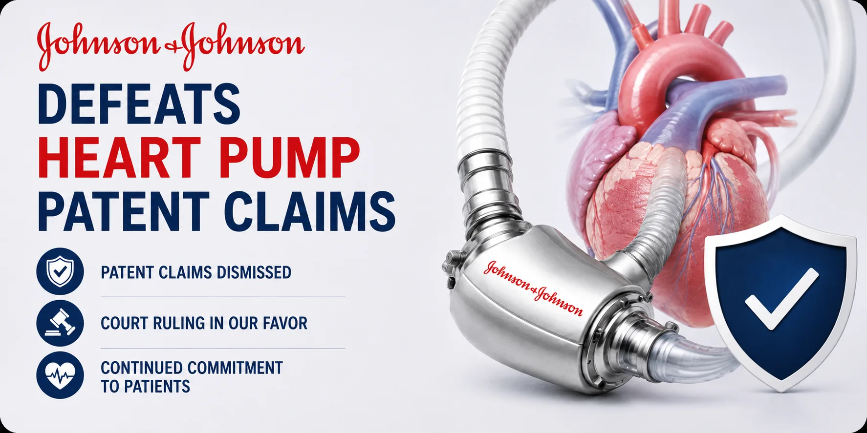 Johnson And Johnson Defeats Heart Pump Patent Claims