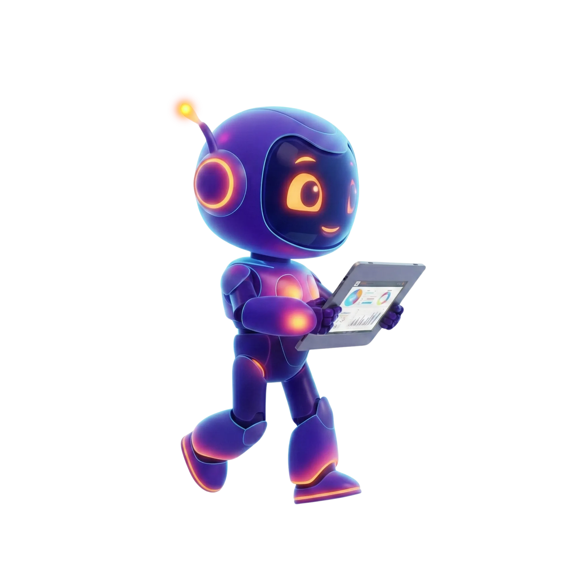 Robot mascot