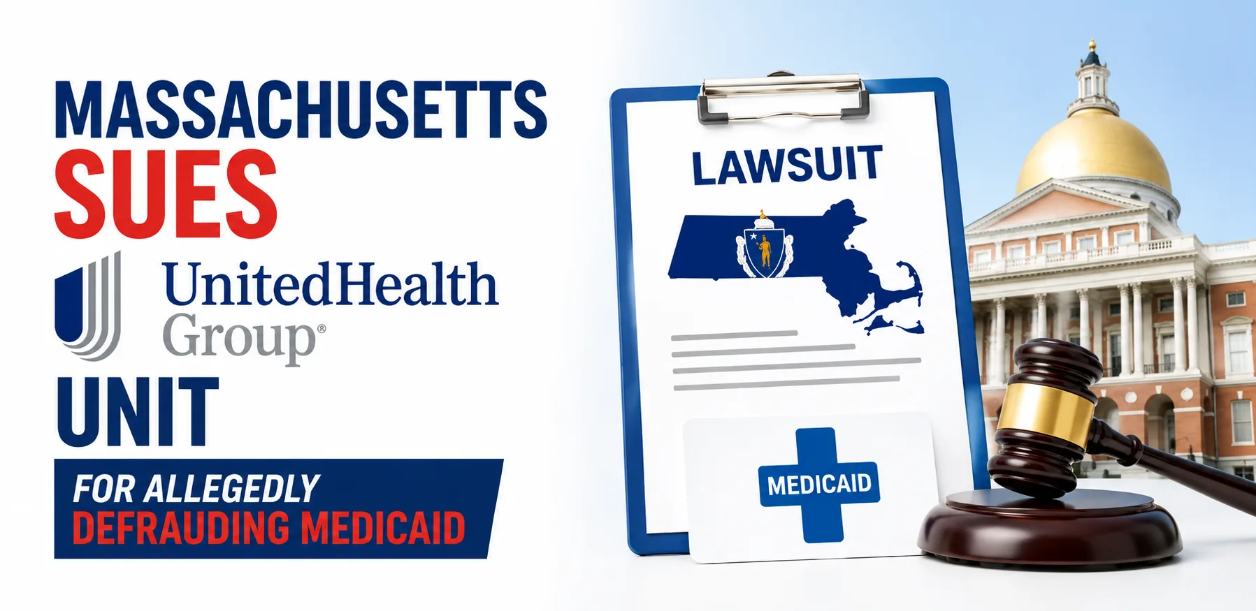 Massachusetts Sues Unitedhealth Unit For Allegedly Defrauding Medicaid
