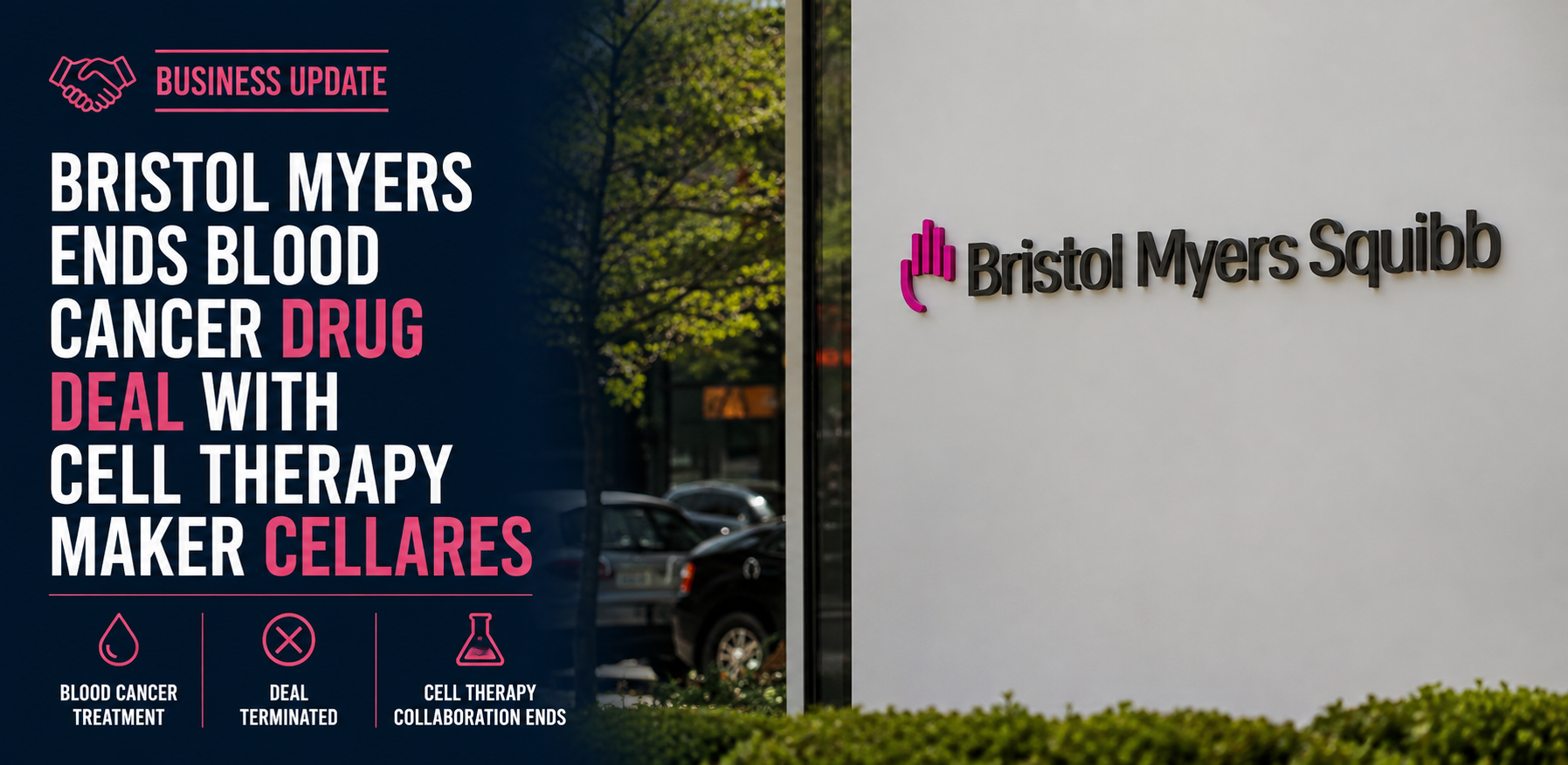 bristol myers ends blood