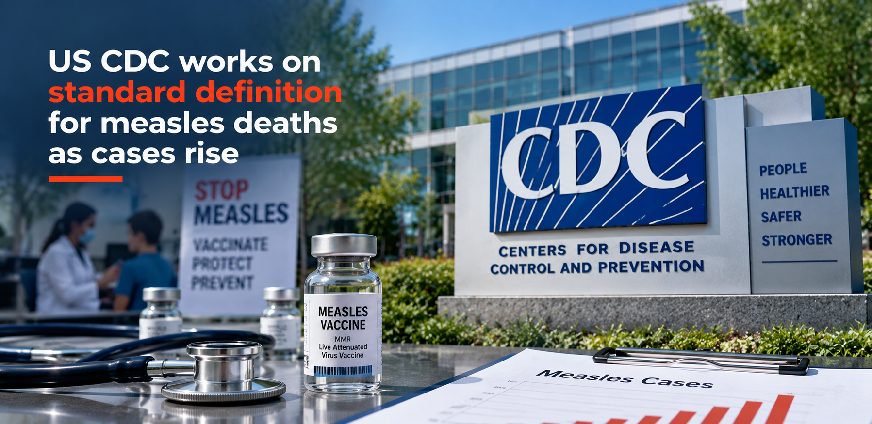 CDC works on a standard definition for measles deaths
