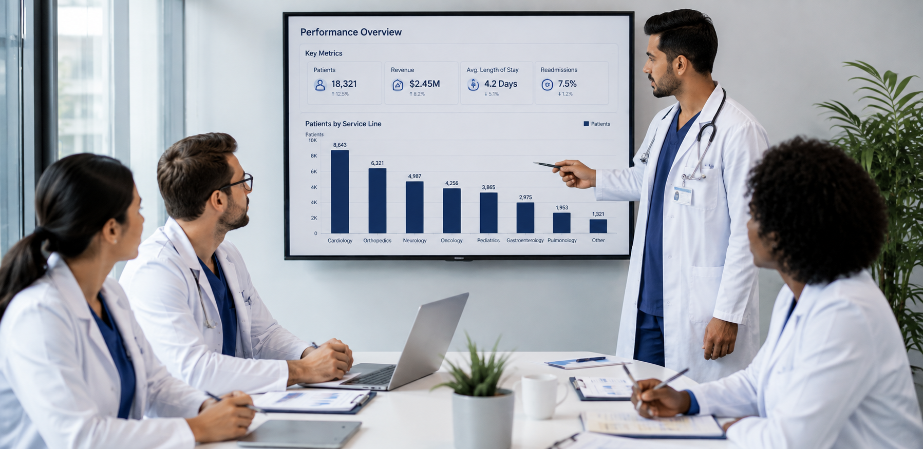 How to evaluate a healthcare analytics demo