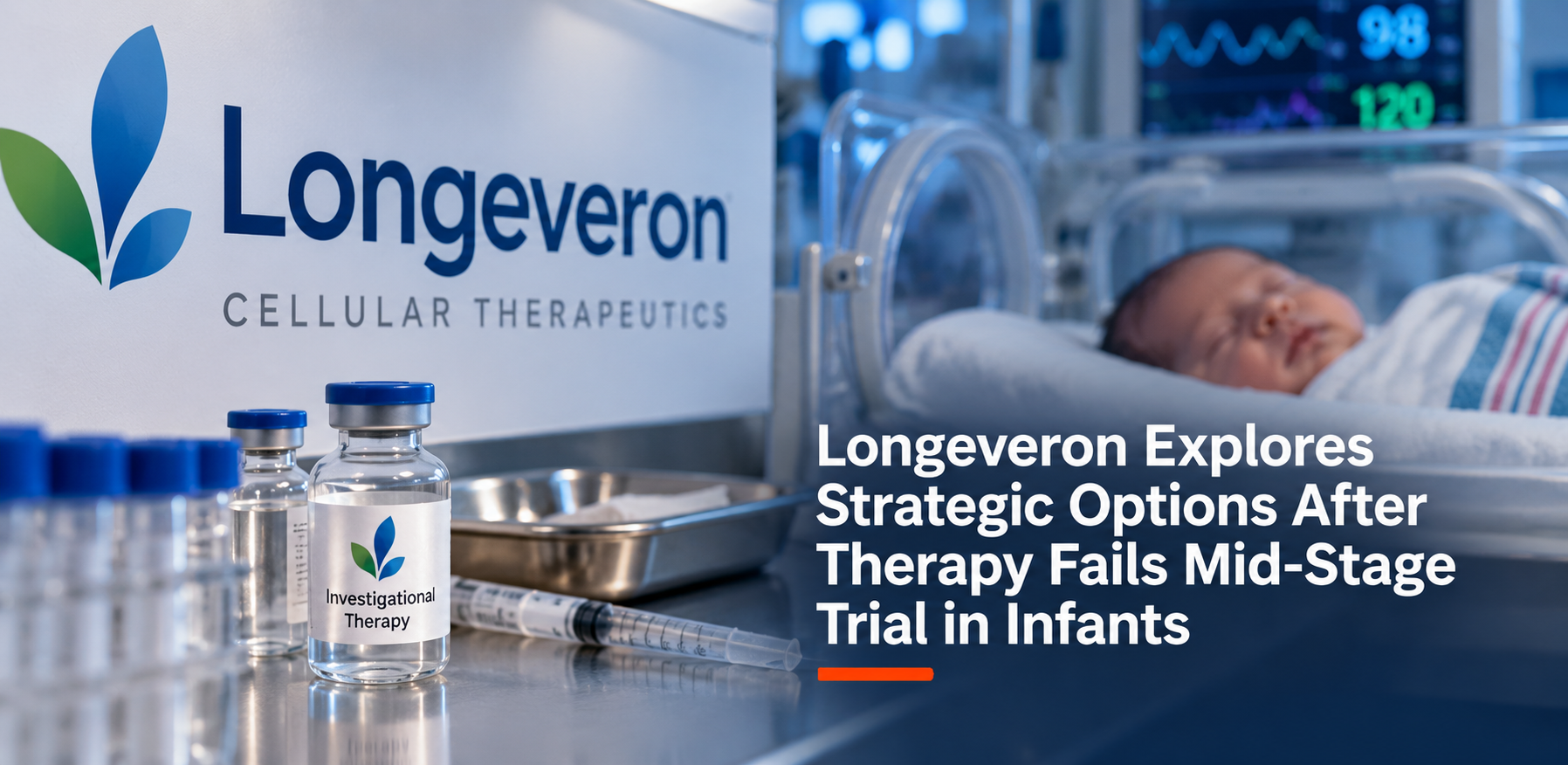 Longeveron explores strategic options after infant therapy trial setback
