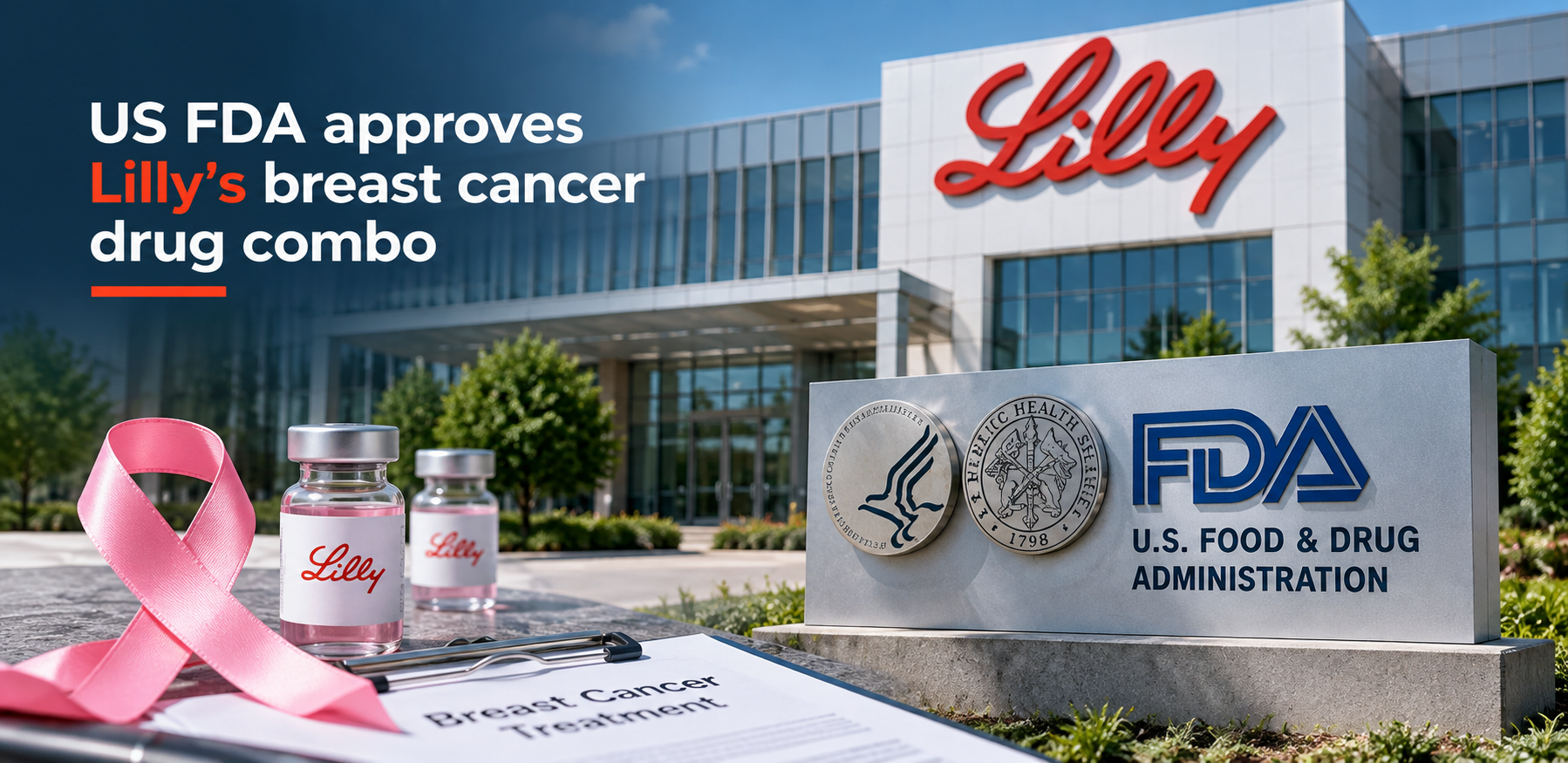 FDA approves Lilly breast cancer drug combination