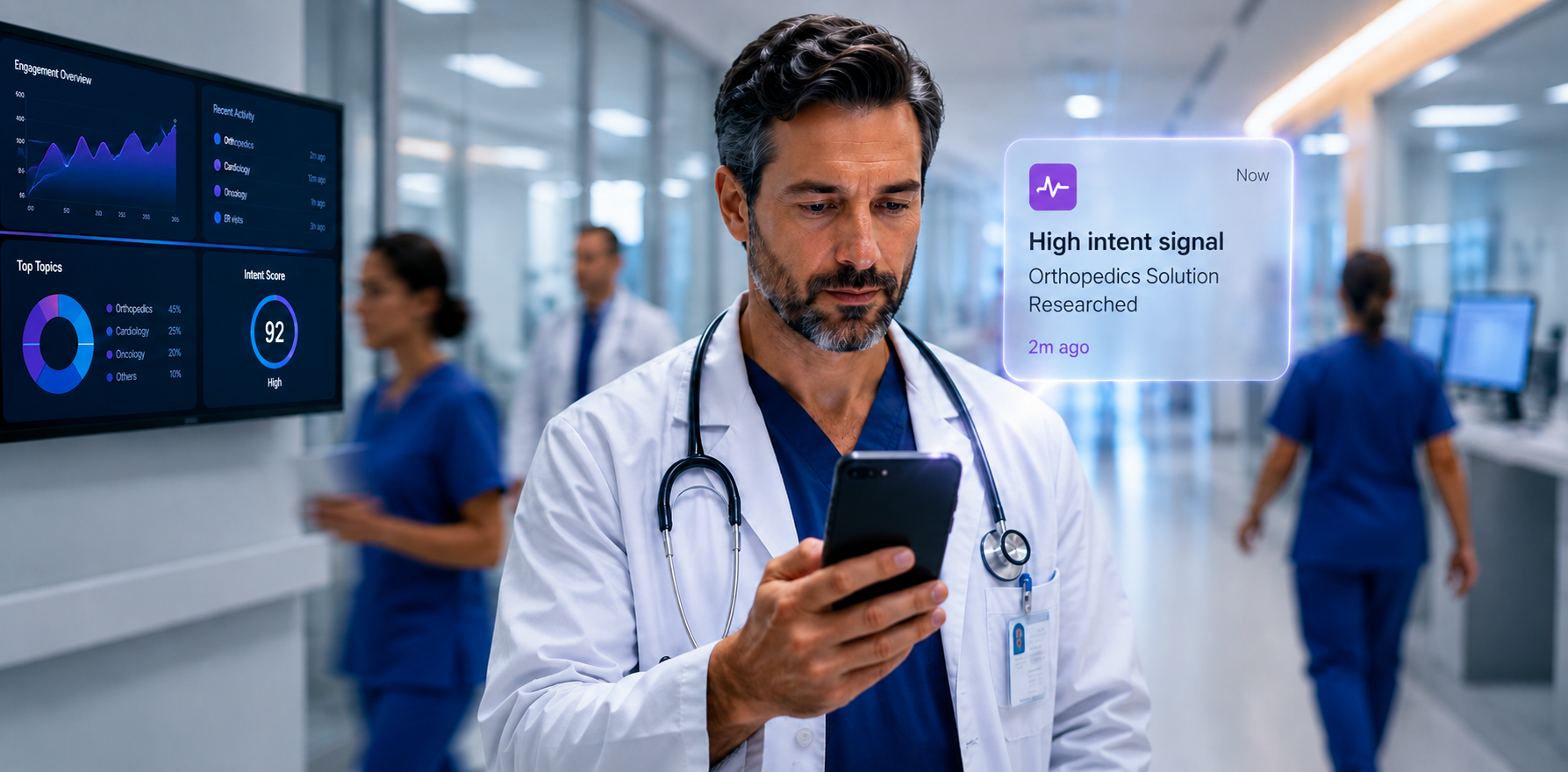 Why healthcare runs on intent signals: timing is the whole game