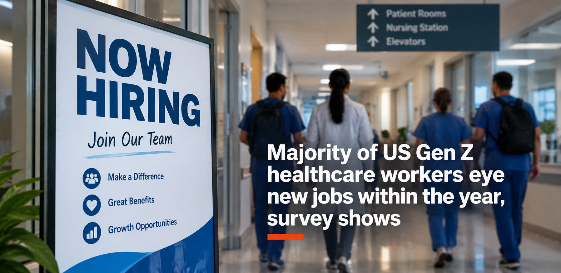 U.S. Gen Z healthcare workers considering new jobs
