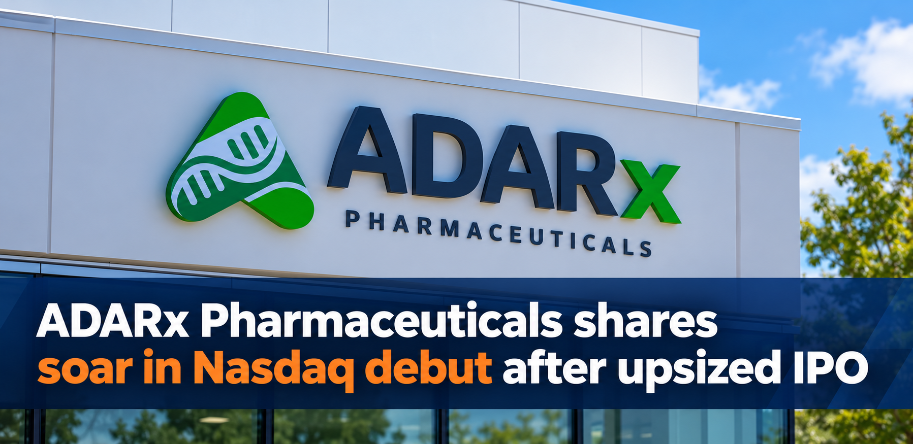 ADARx Pharmaceuticals IPO and biotech funding