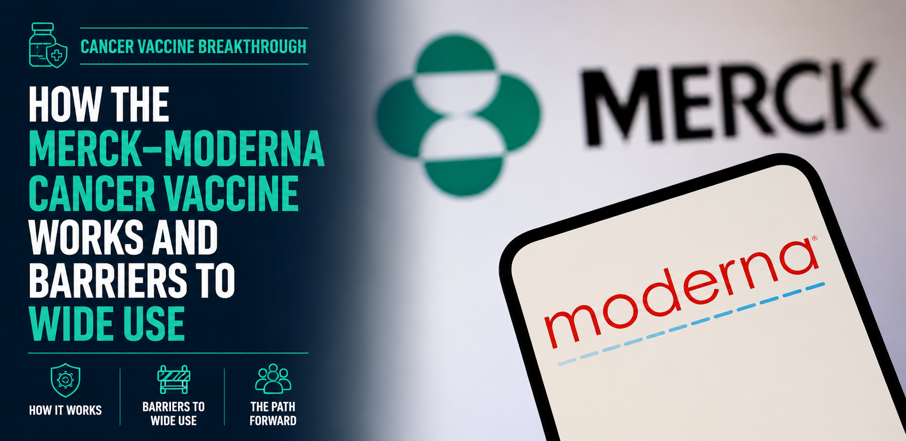 how the merck moderna cancer