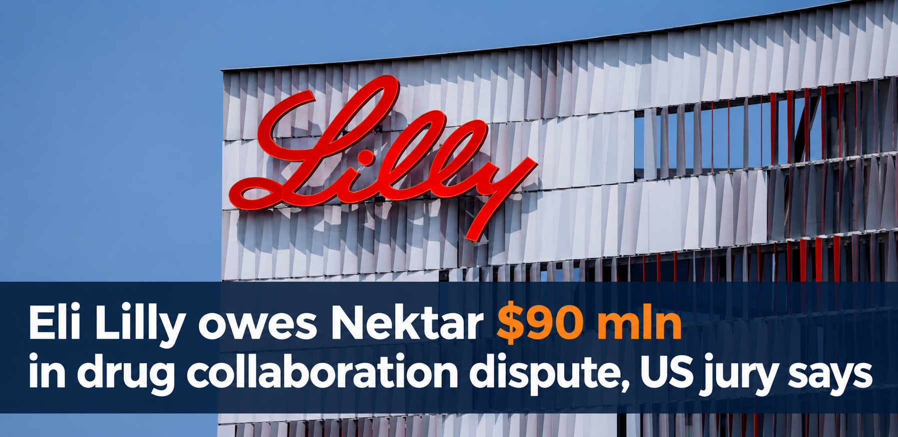Eli Lilly and Nektar Therapeutics drug collaboration dispute