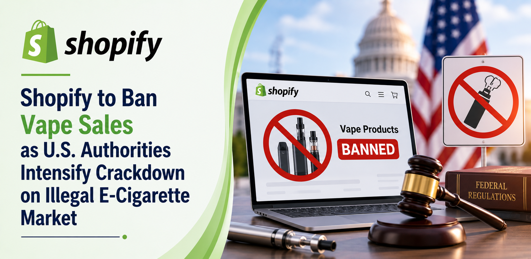 shopify to ban vape