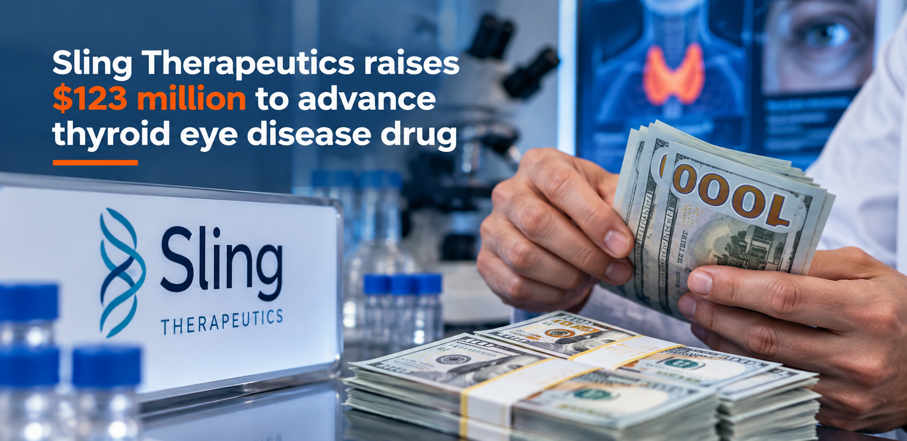 Sling Therapeutics thyroid eye disease drug development