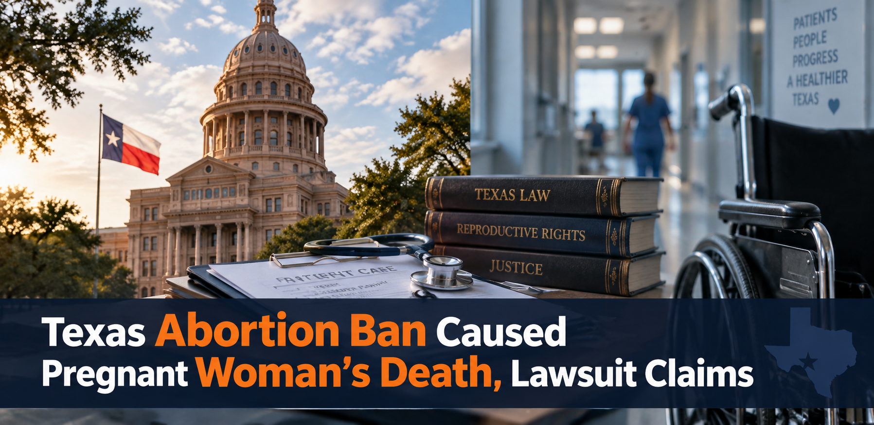 Texas abortion ban lawsuit involving maternal death