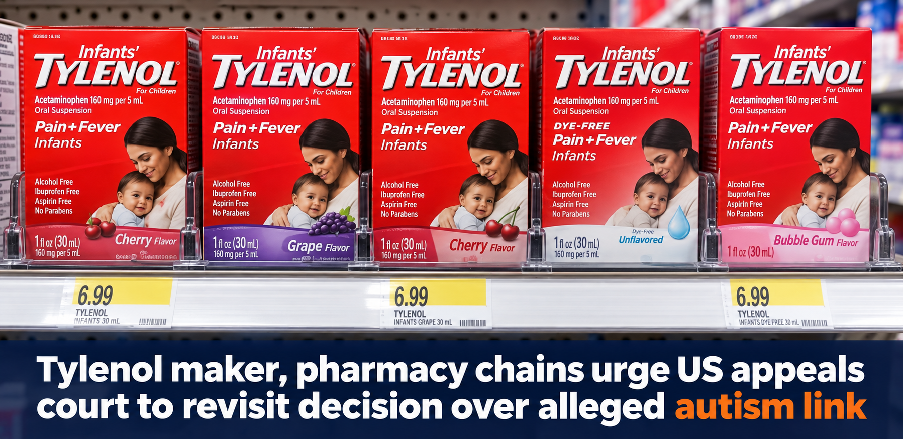 tylenol makers and pharma