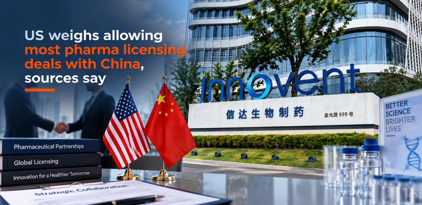 U.S. weighs allowing most pharma licensing deals with China