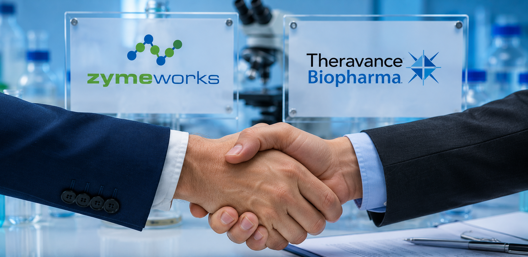zymewords and theravance